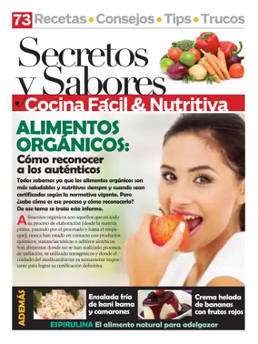Cover of Secretos y Sabores de la cocina