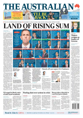 Cover of The Australian