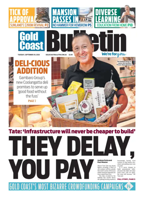Cover of The Gold Coast Bulletin