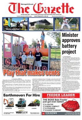 Cover of Warragul & Drouin Gazette