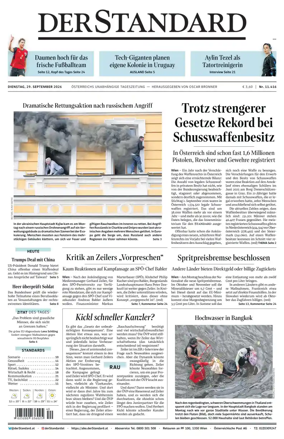 Cover of Der Standard