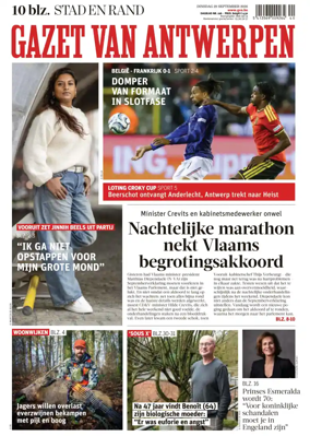 Cover of Gazet van Antwerpen Stad en Rand