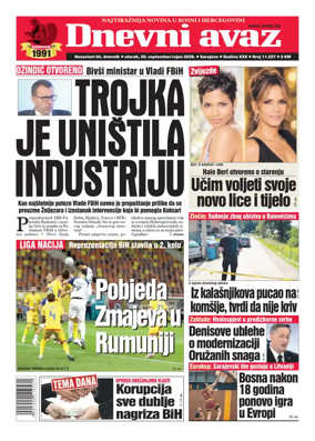 Cover of Dnevni avaz