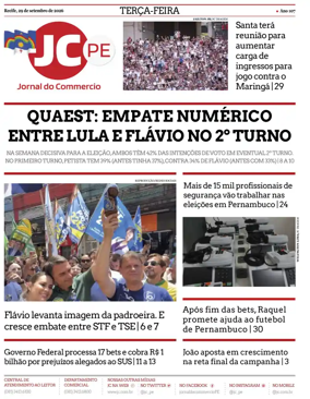 Cover of Jornal do Commercio