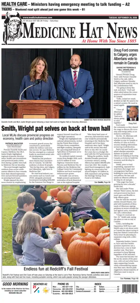 Cover of Medicine Hat News