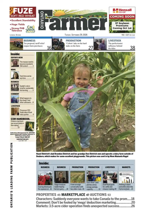 Cover of Ontario Farmer