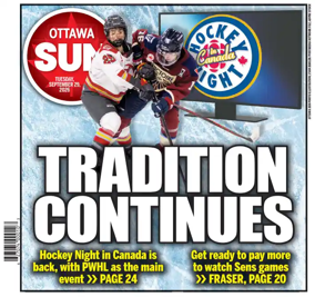 Cover of Ottawa Sun
