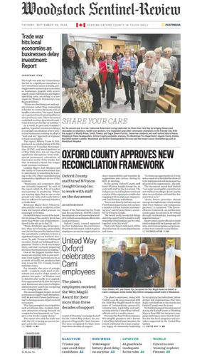Cover of Sentinel-Review (Woodstock)