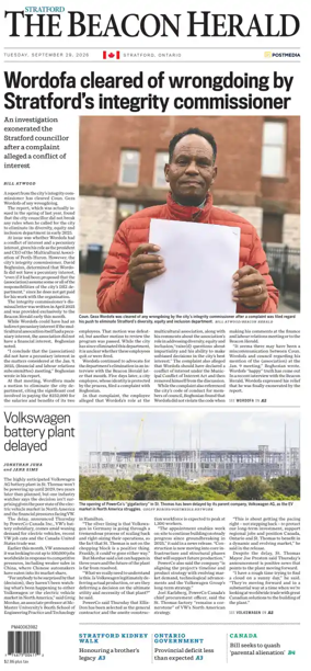 Cover of The Beacon Herald