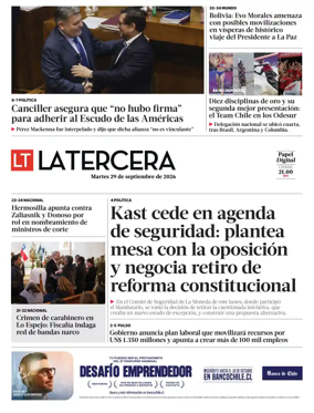 Cover of La Tercera