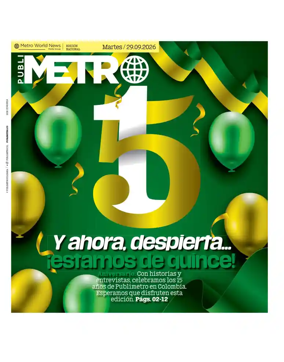 Cover of Publimetro Colombia
