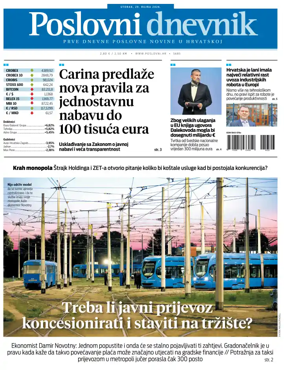 Cover of Poslovni Dnevnik