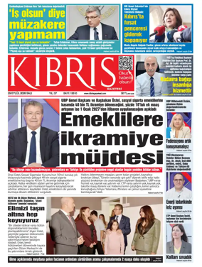 Cover of Kibris Gazetesi