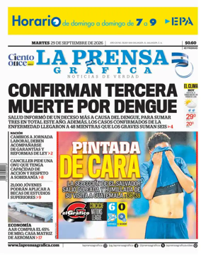 Cover of La Prensa Grafica