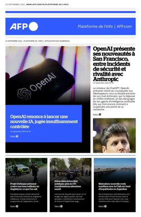 Cover of AFP