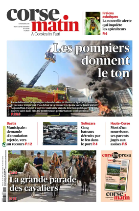 Cover of Corse Matin
