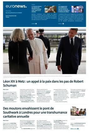 Cover of EuroNews (French Edition)