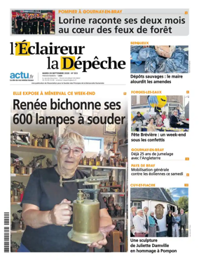 Cover of l'Eclaireur la Depeche