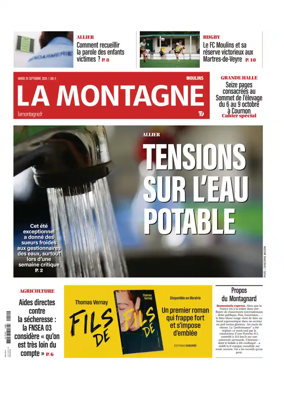 Cover of La Montagne (Moulins)