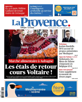 Cover of La Provence Aubagne-La Ciotat