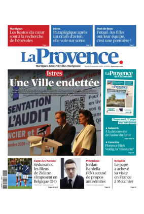 Cover of La Provence Martigues-Istres-Vitrolles-Marignane