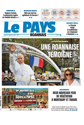Cover of Le Pays Roannais (Roanne)