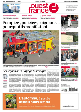 Cover of Ouest France (Loudeac / Rostrenen)