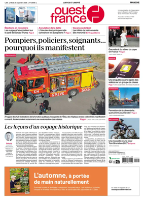 Cover of Ouest France (Manche)