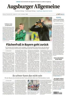 Cover of Augsburger Allgemeine (Land West)