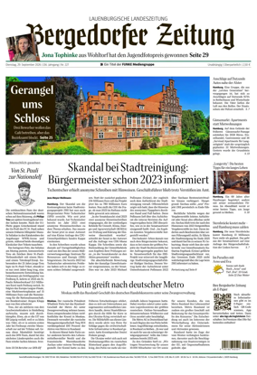 Cover of Bergedorfer Zeitung