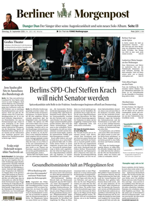 Cover of Berliner Morgenpost