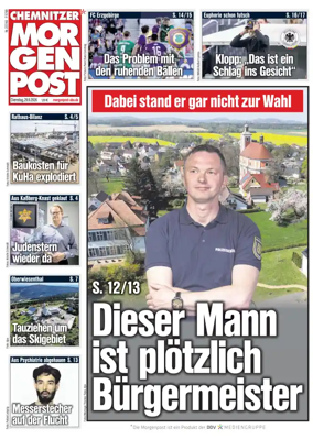 Cover of Chemnitzer Morgenpost