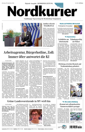 Cover of Demminer Zeitung