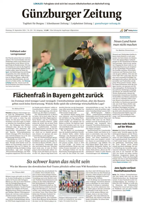 Cover of Guenzburger Zeitung