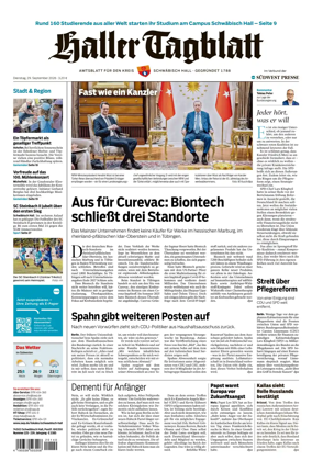 Cover of Haller Tagblatt