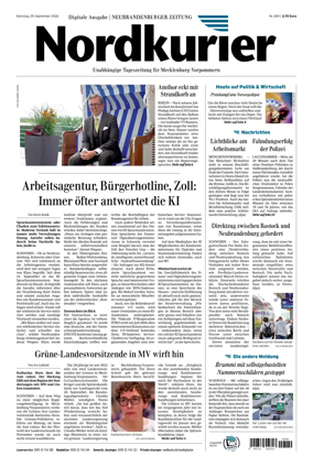 Cover of Neubrandenburger Zeitung