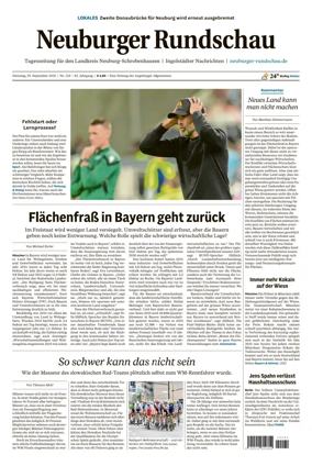 Cover of Neuburger Rundschau