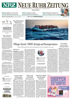 Cover of Neue Rhein Zeitung (Duisburg)