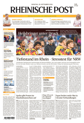 Cover of Rheinische Post Duisburg