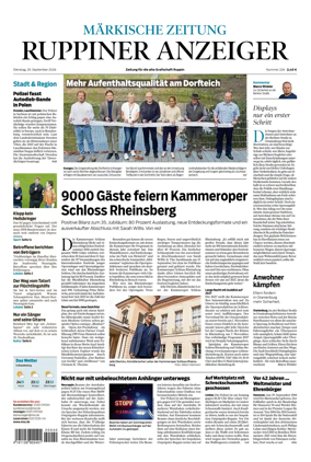 Cover of Ruppiner Anzeiger