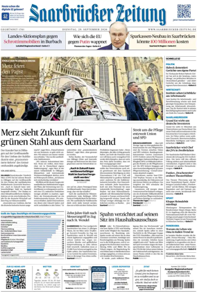 Cover of Saarbruecker Zeitung