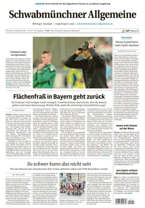 Cover of Schwabmunchner Allgemeine
