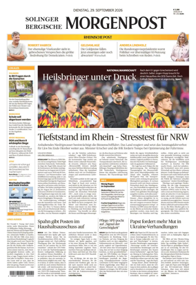 Cover of Solinger Bergische Morgenpost/Remscheid