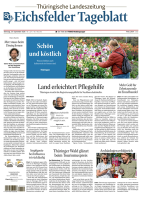 Cover of Thuringische Landeszeitung (Eichsfeld)