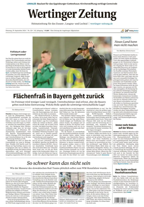 Cover of Wertinger Zeitung