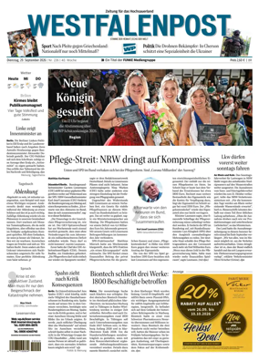 Cover of Westfalenpost (Brilon)