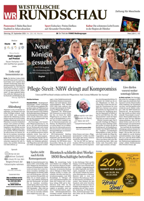 Cover of Westfalische Rundschau (Meschede)