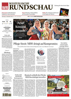 Cover of Westfalische Rundschau (Olpe)