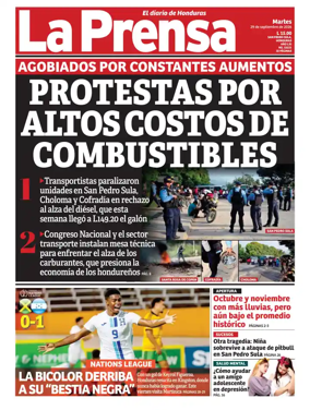 Cover of Diario La Prensa