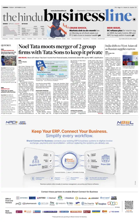 Cover of BusinessLine (Chennai)